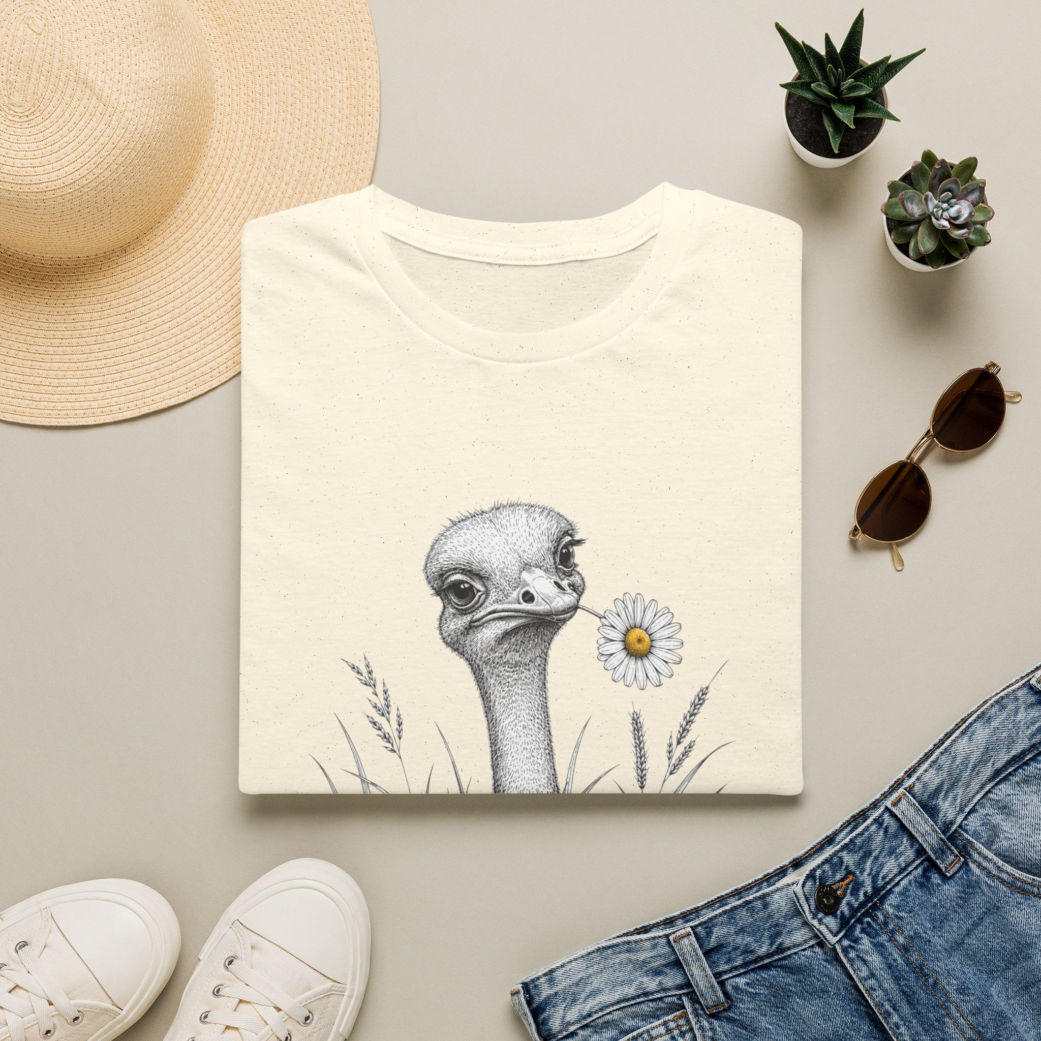 Ostrich Sunflower