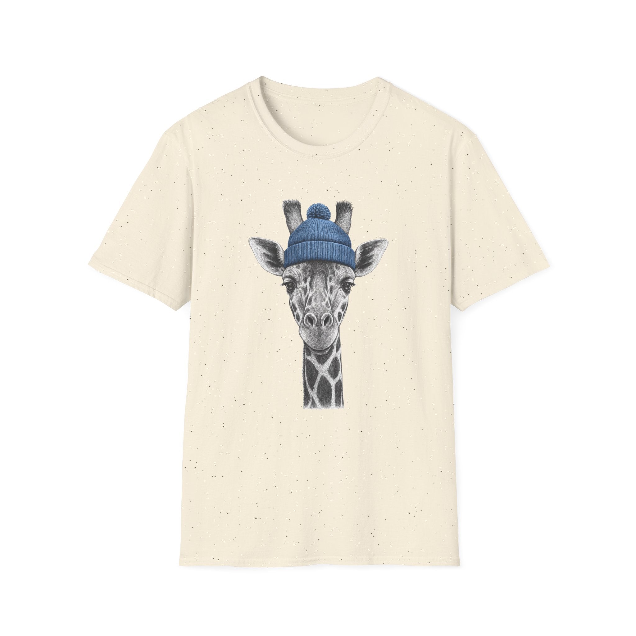 Giraffe Beanie T-Shirt