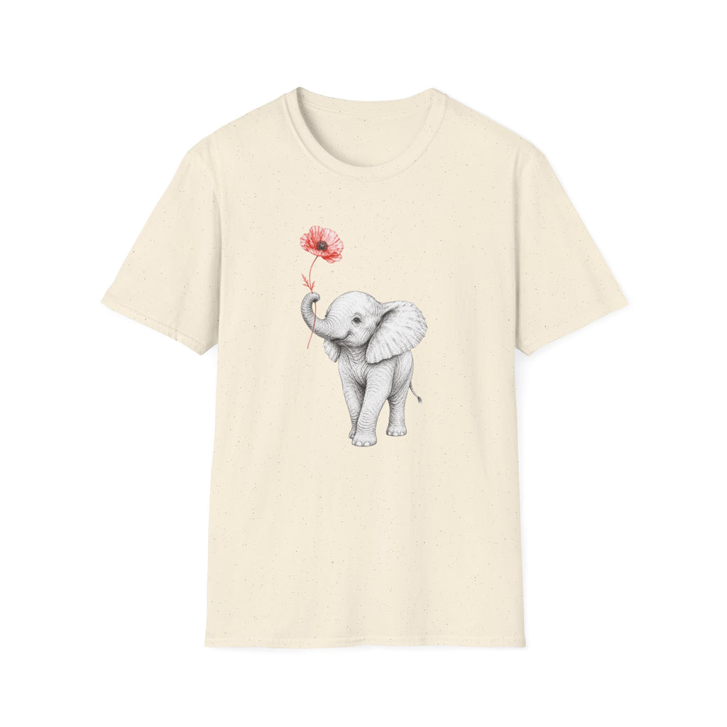 Elephant Poppy T-Shirt