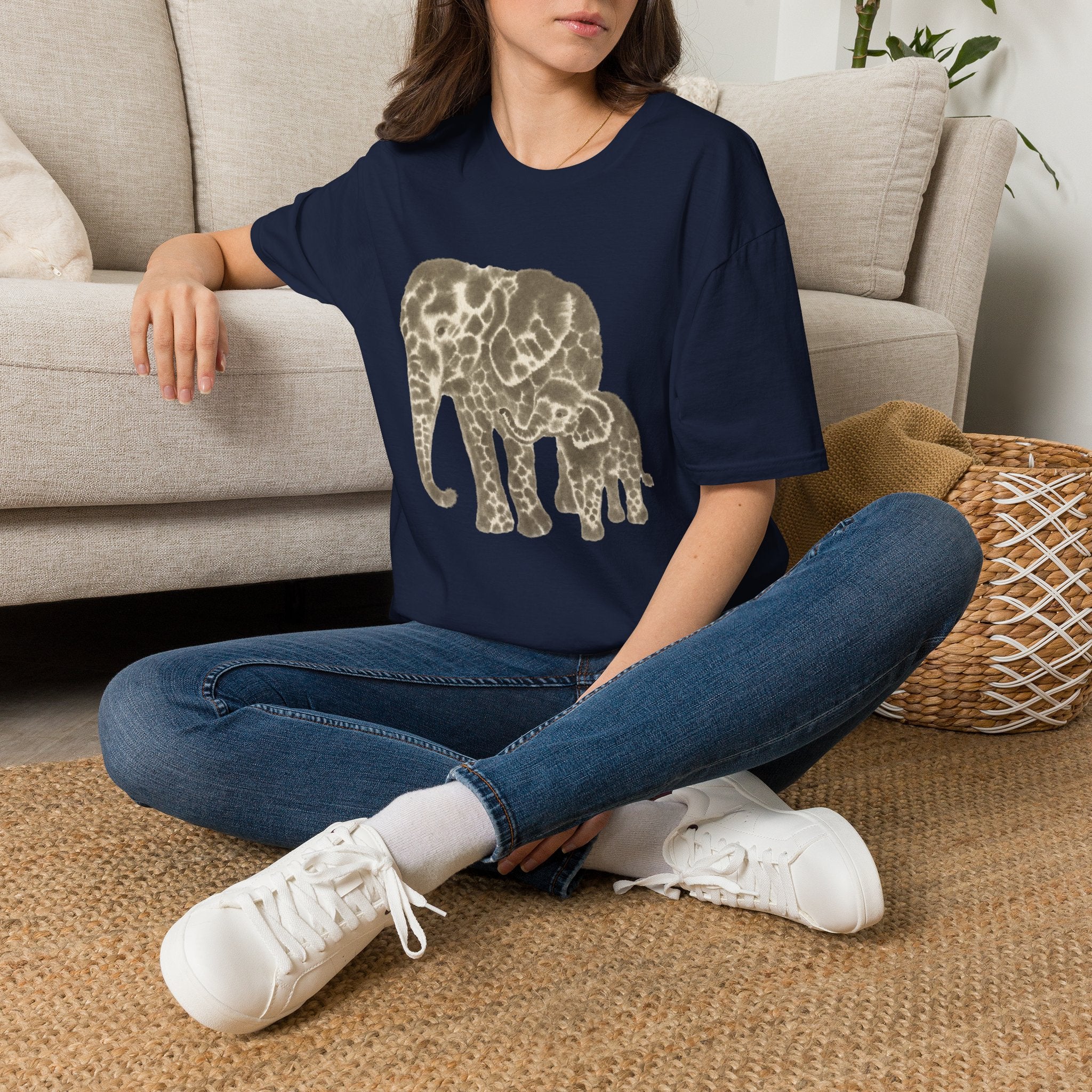 Baby Elephant Watercolor T-Shirt