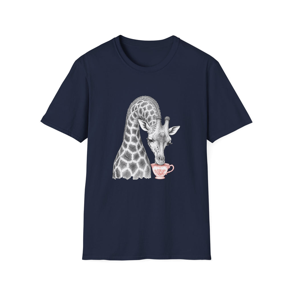 Giraffe Tea Time T-Shirt