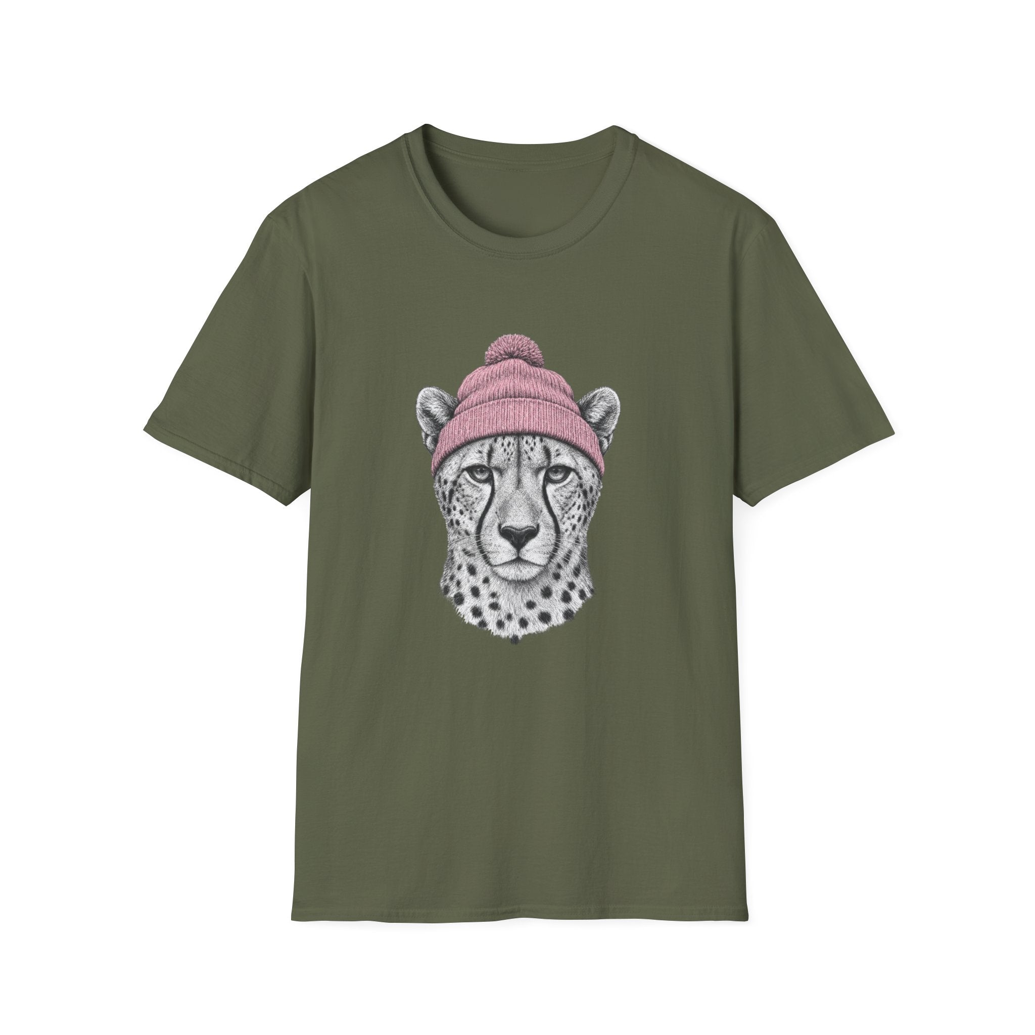 Cold Cheetah Ears T-Shirt