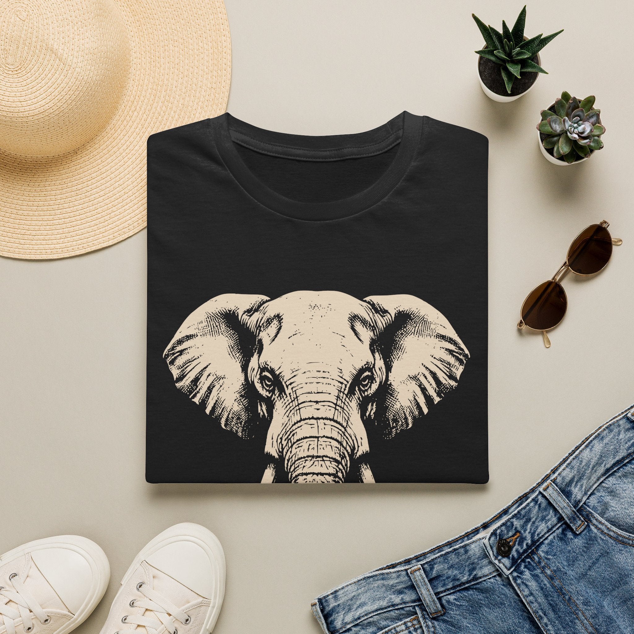 Elephant Head T-Shirt