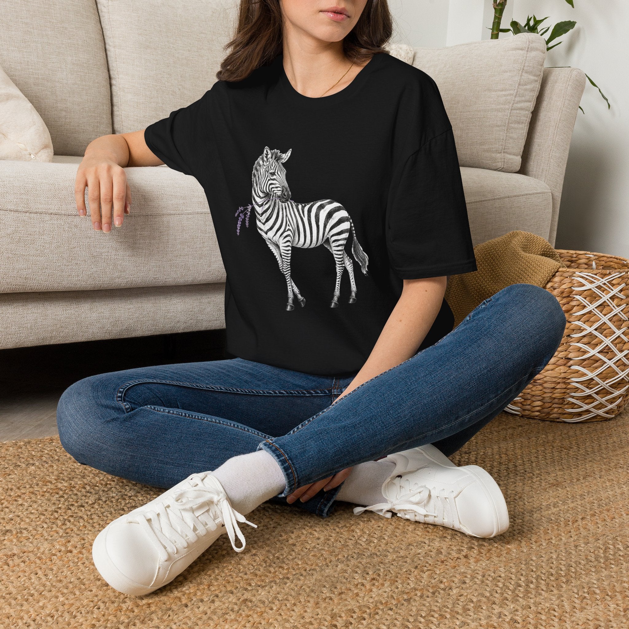 Lavander Zebra T-Shirt