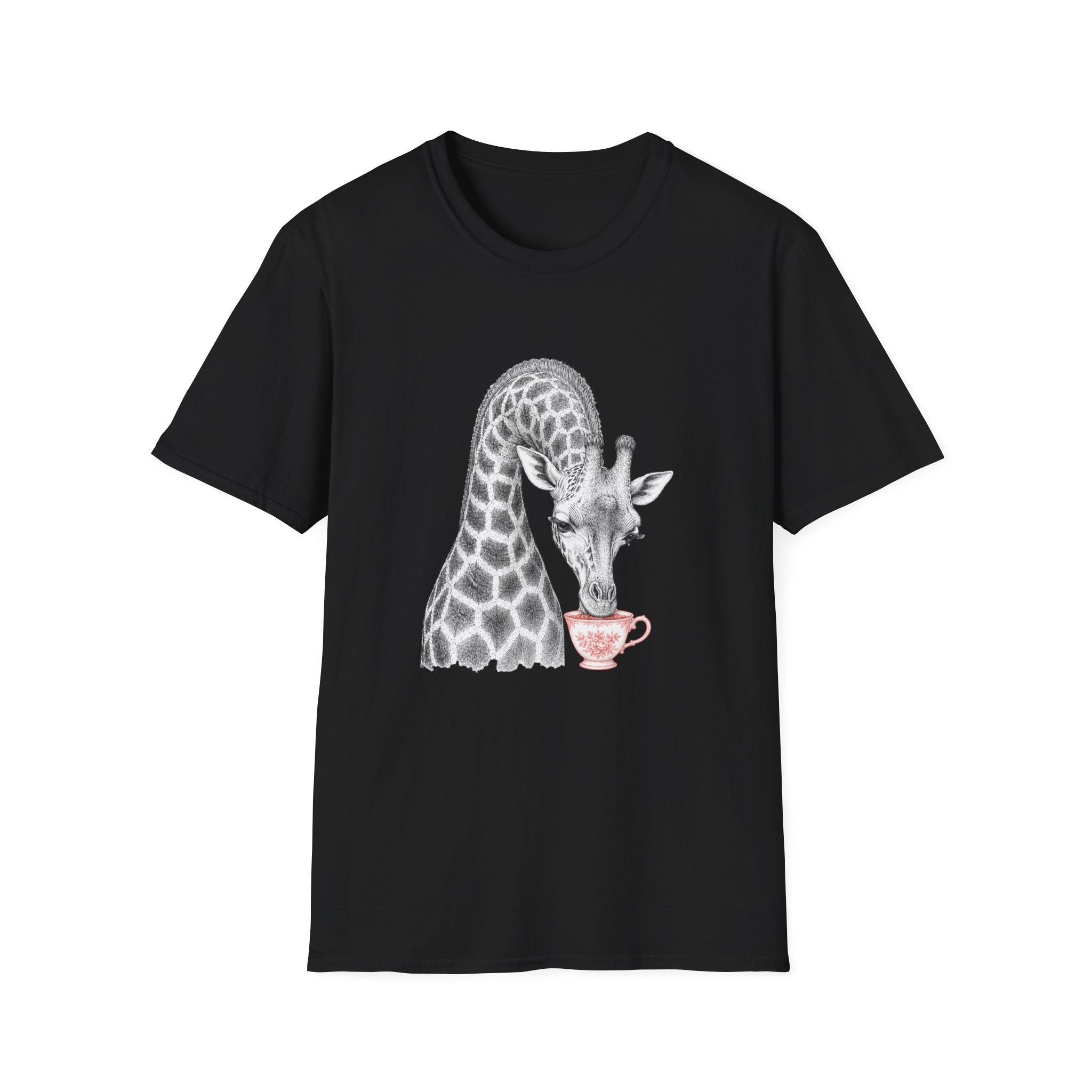 Giraffe Tea Time T-Shirt