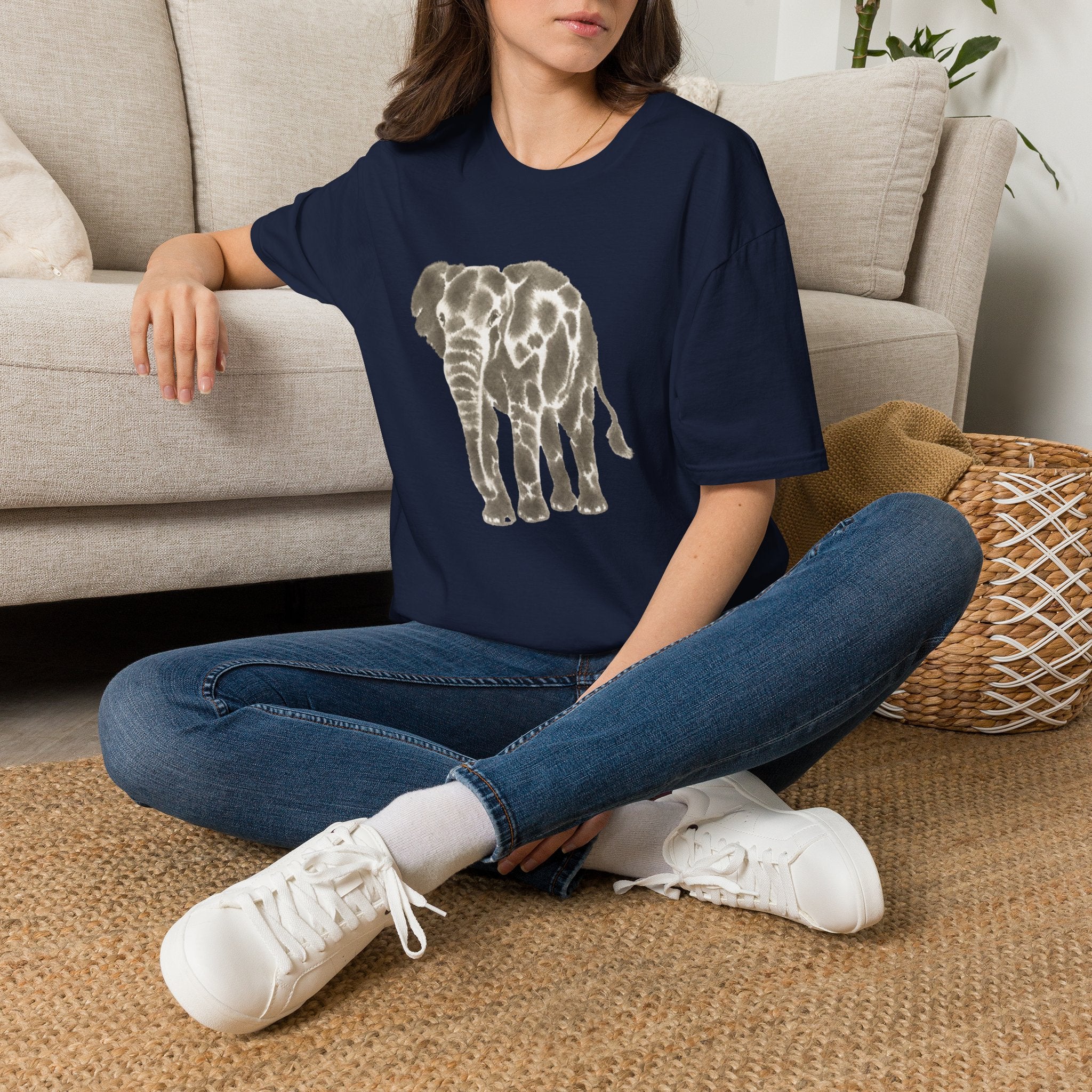 Elephant Watercolor T-Shirt