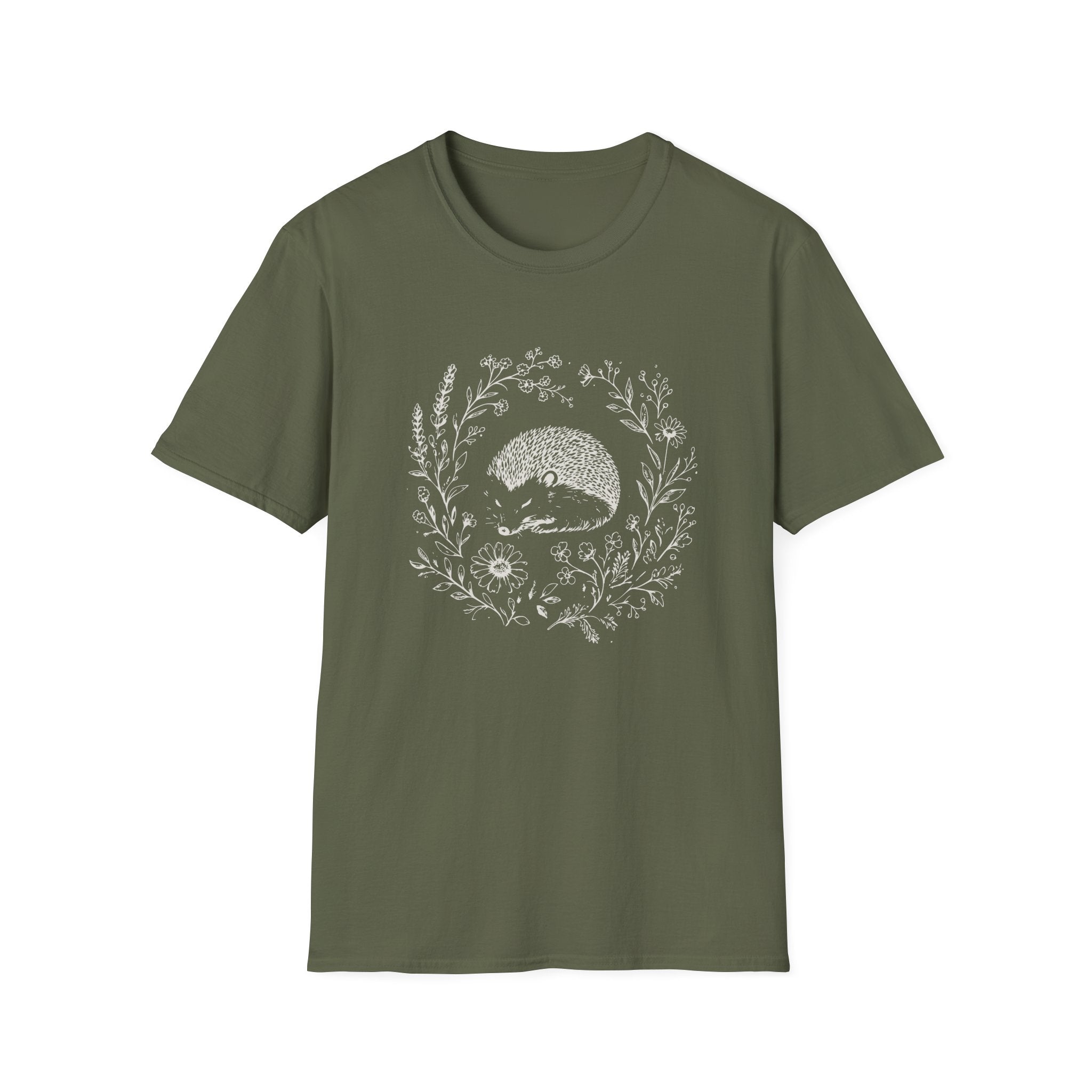 Porcupine Floral T-Shirt