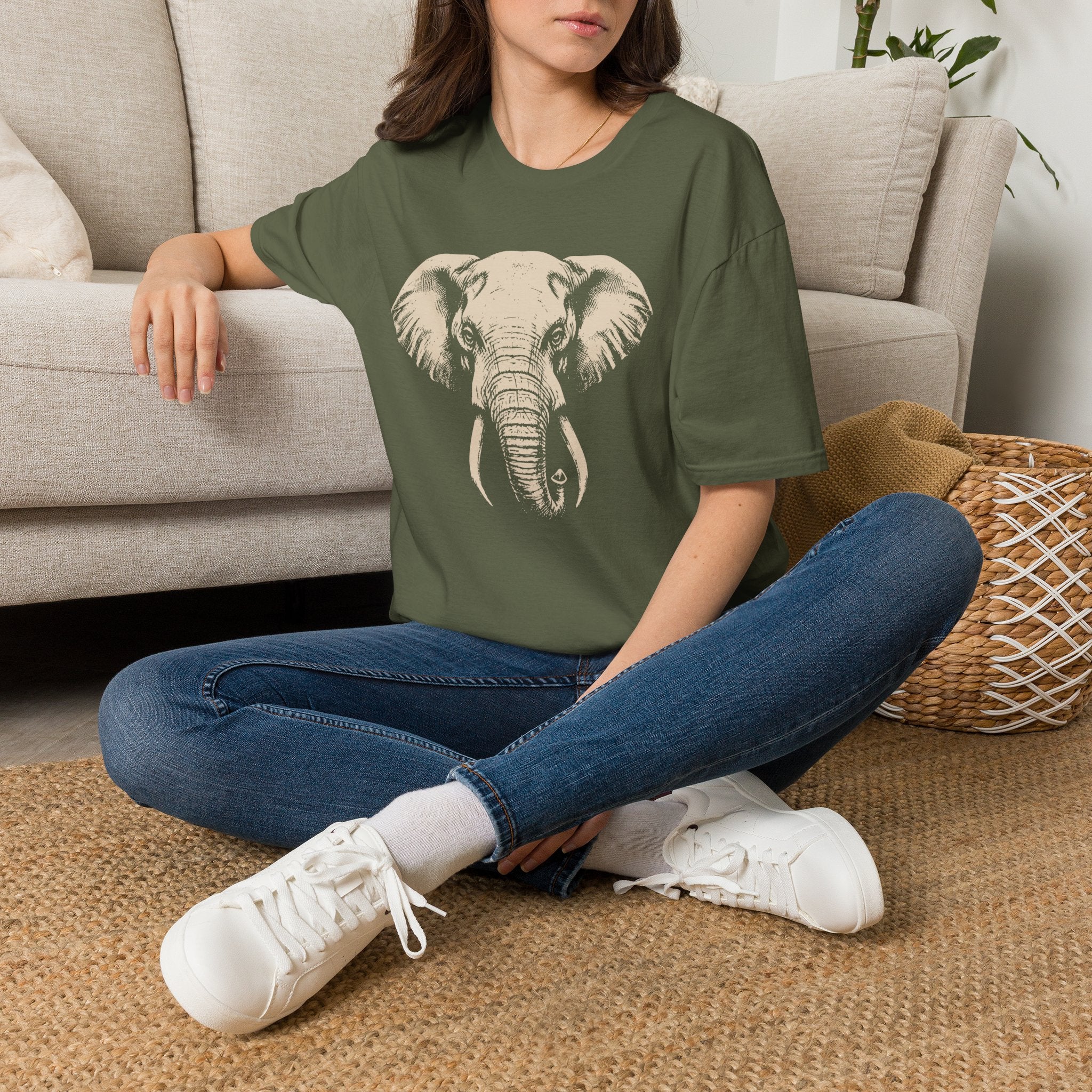 Elephant Head T-Shirt