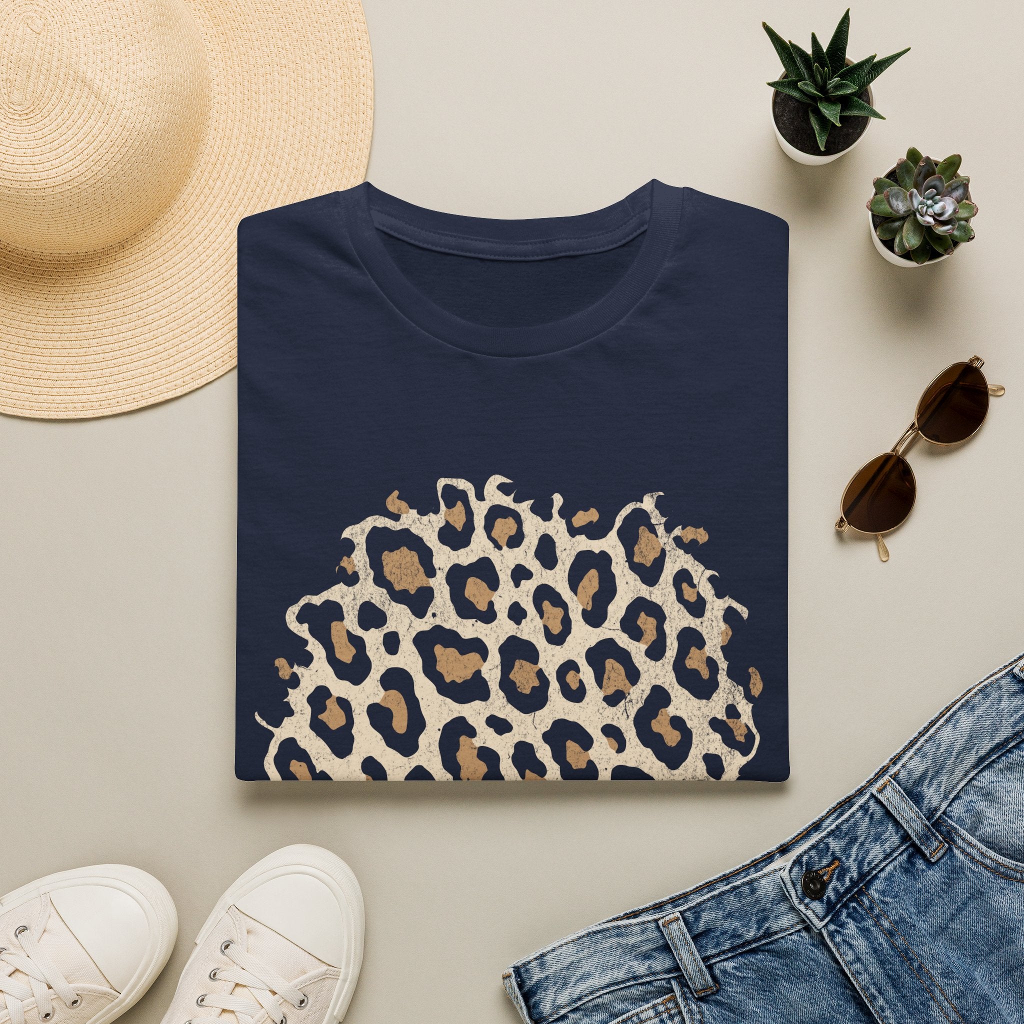 Leopard Pattern T-Shirt