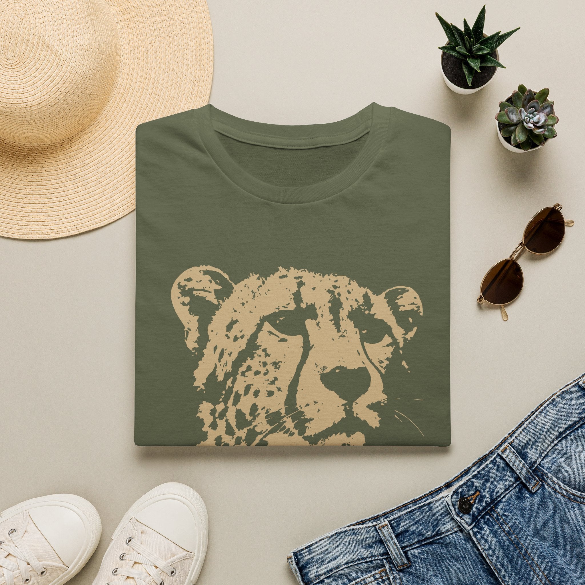 Cheetah Lookout T-Shirt