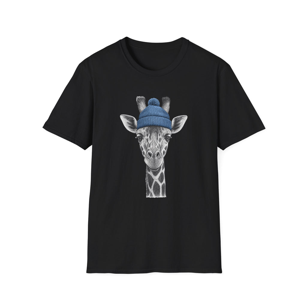 Giraffe Beanie T-Shirt
