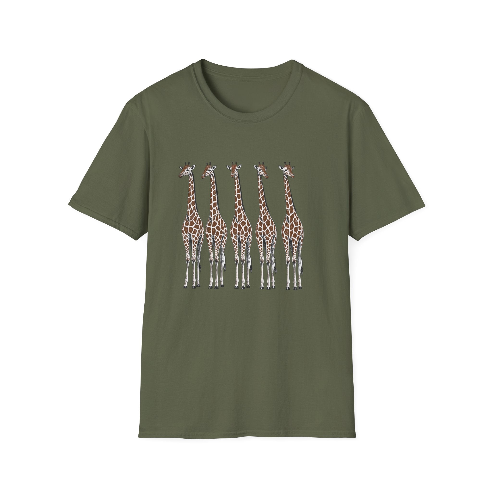Giraffe Art T-Shirt