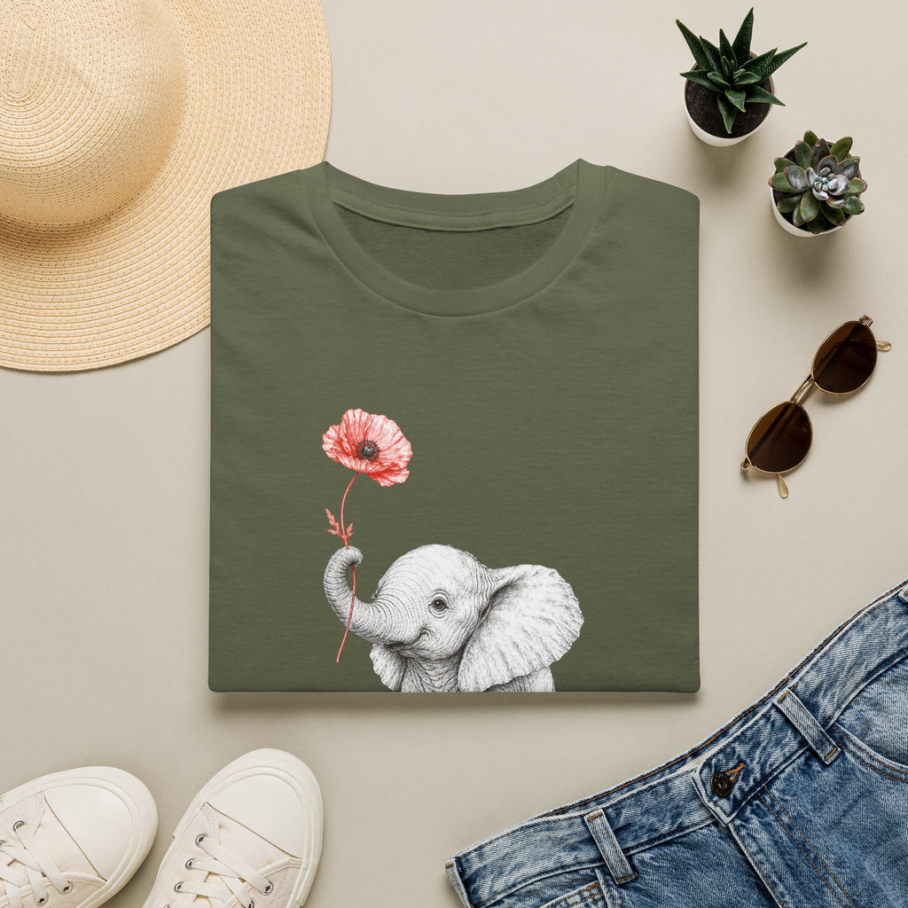 Elephant Poppy T-Shirt
