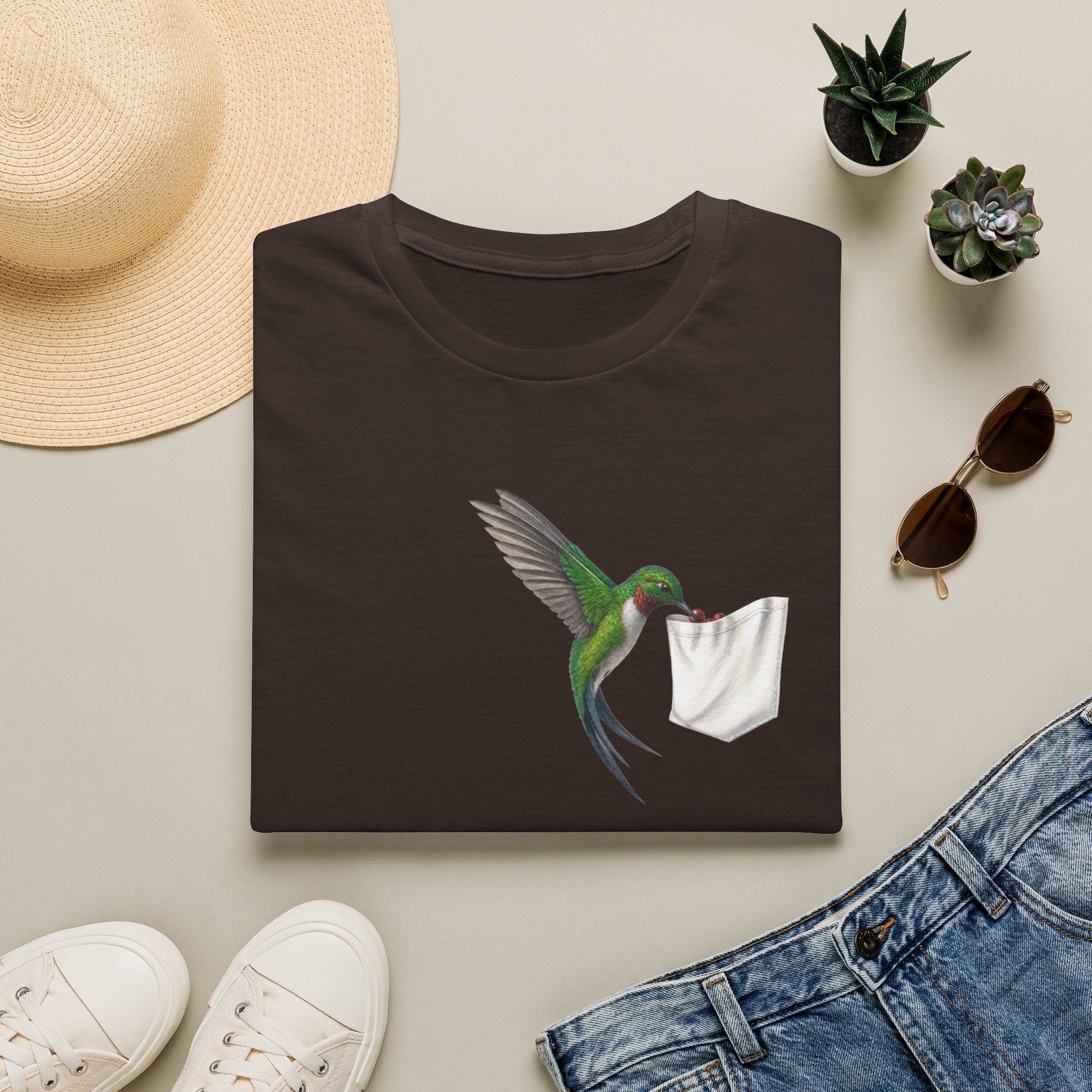Hummingbird Pocket T-Shirt