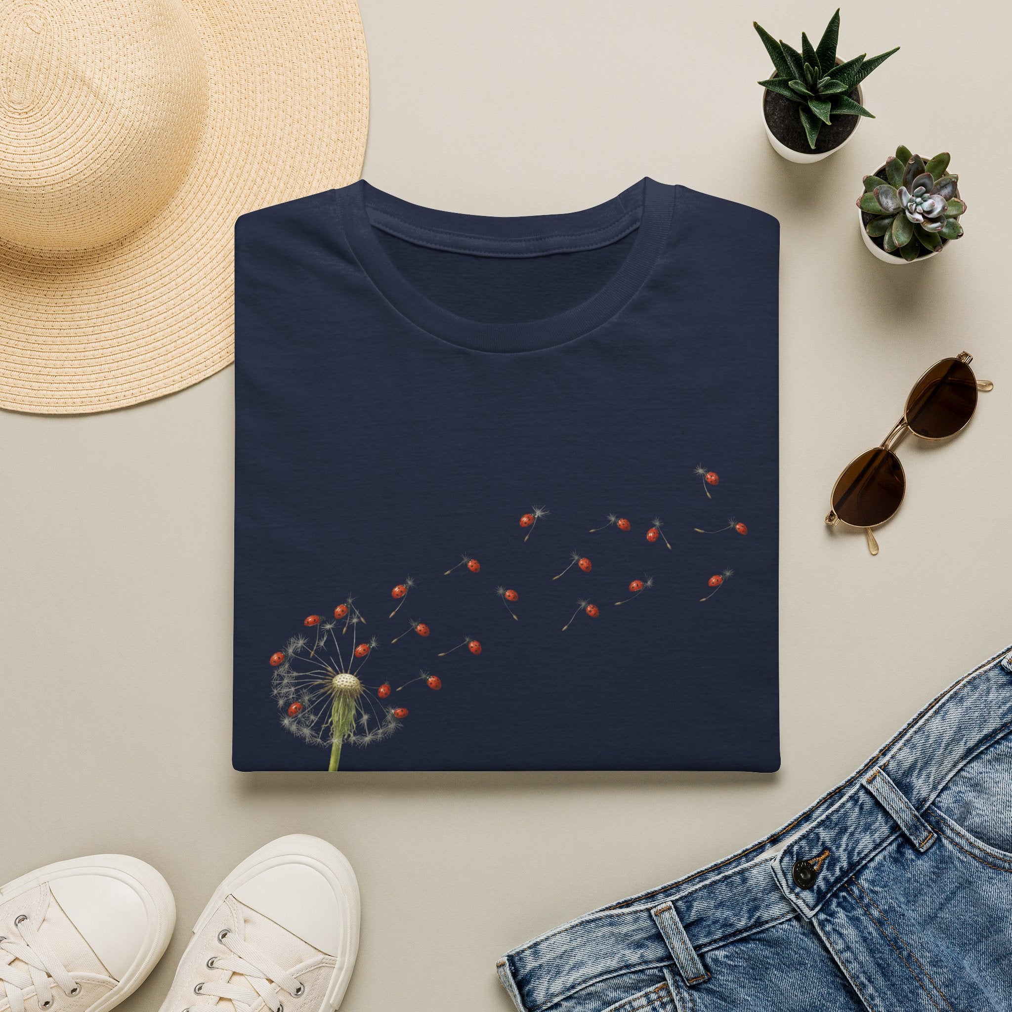 Ladybug Dandelion