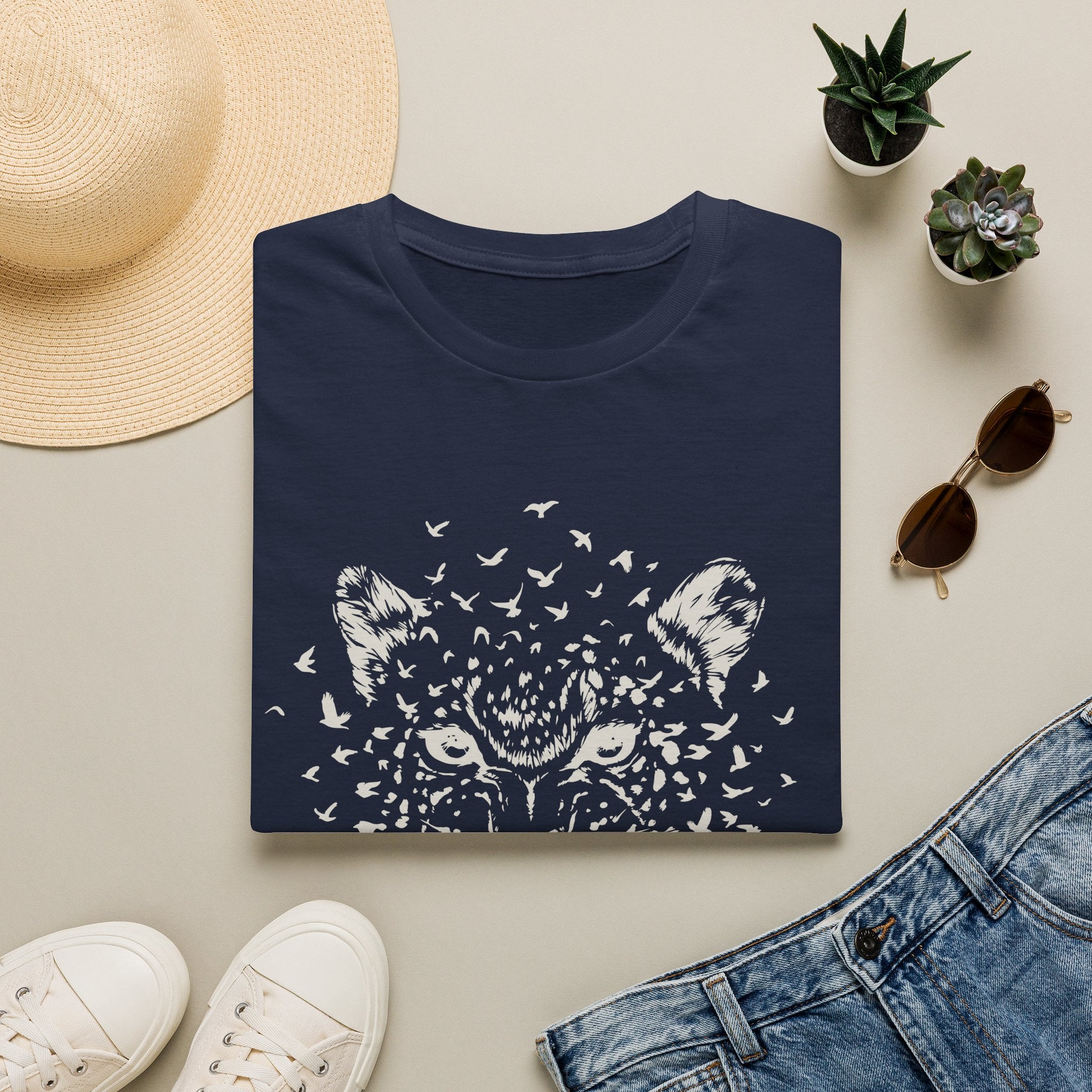 Leopards & Birds T-Shirt