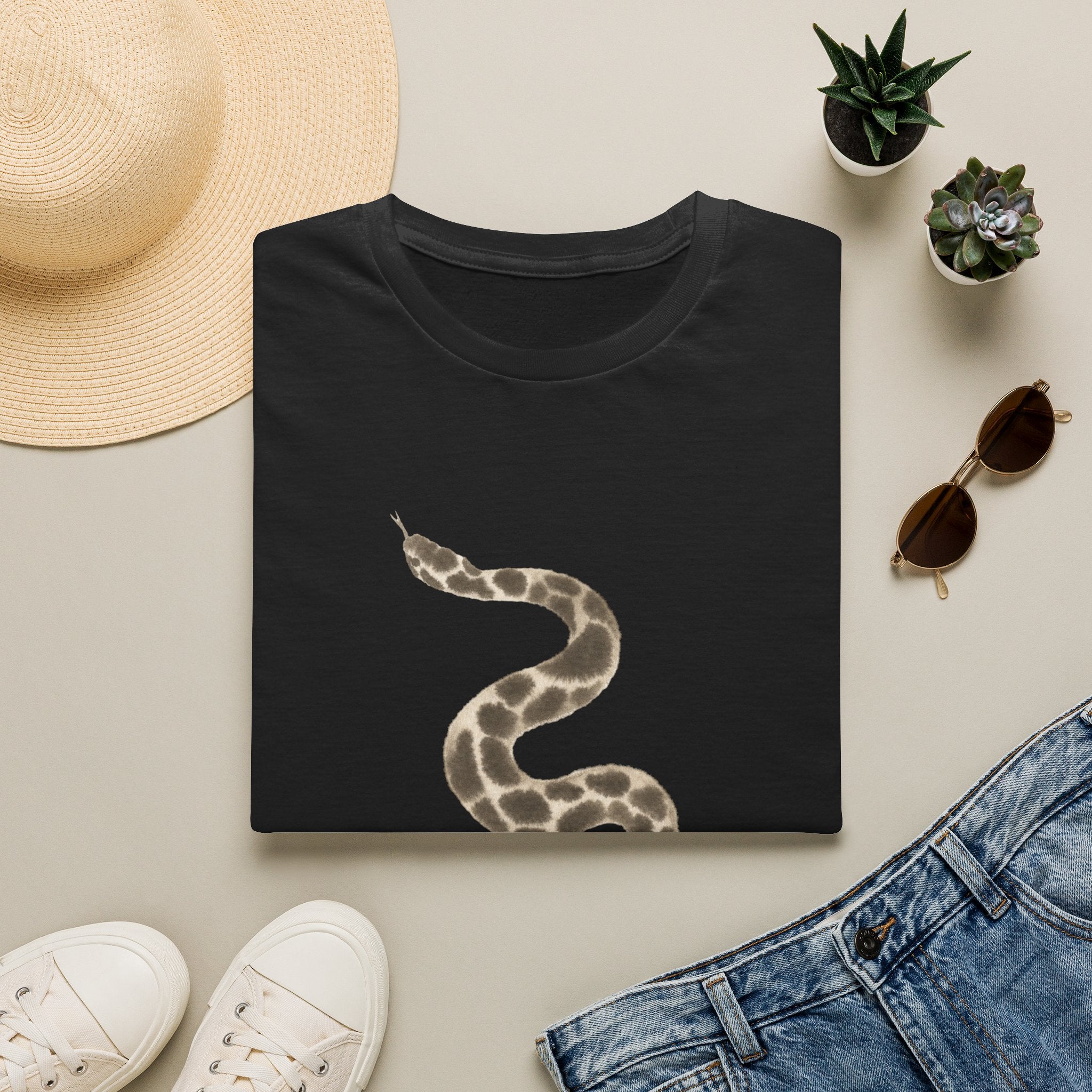 Snake Watercolor T-Shirt