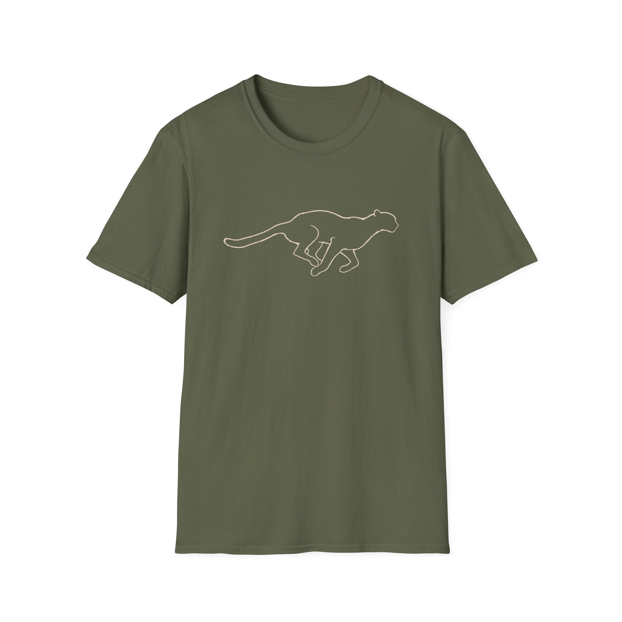 Cheetah Silhouette T-Shirt