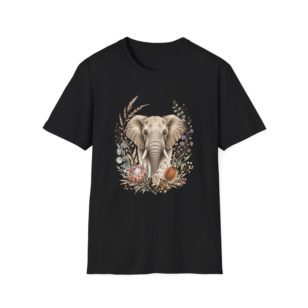 Elephant Floral T-Shirt