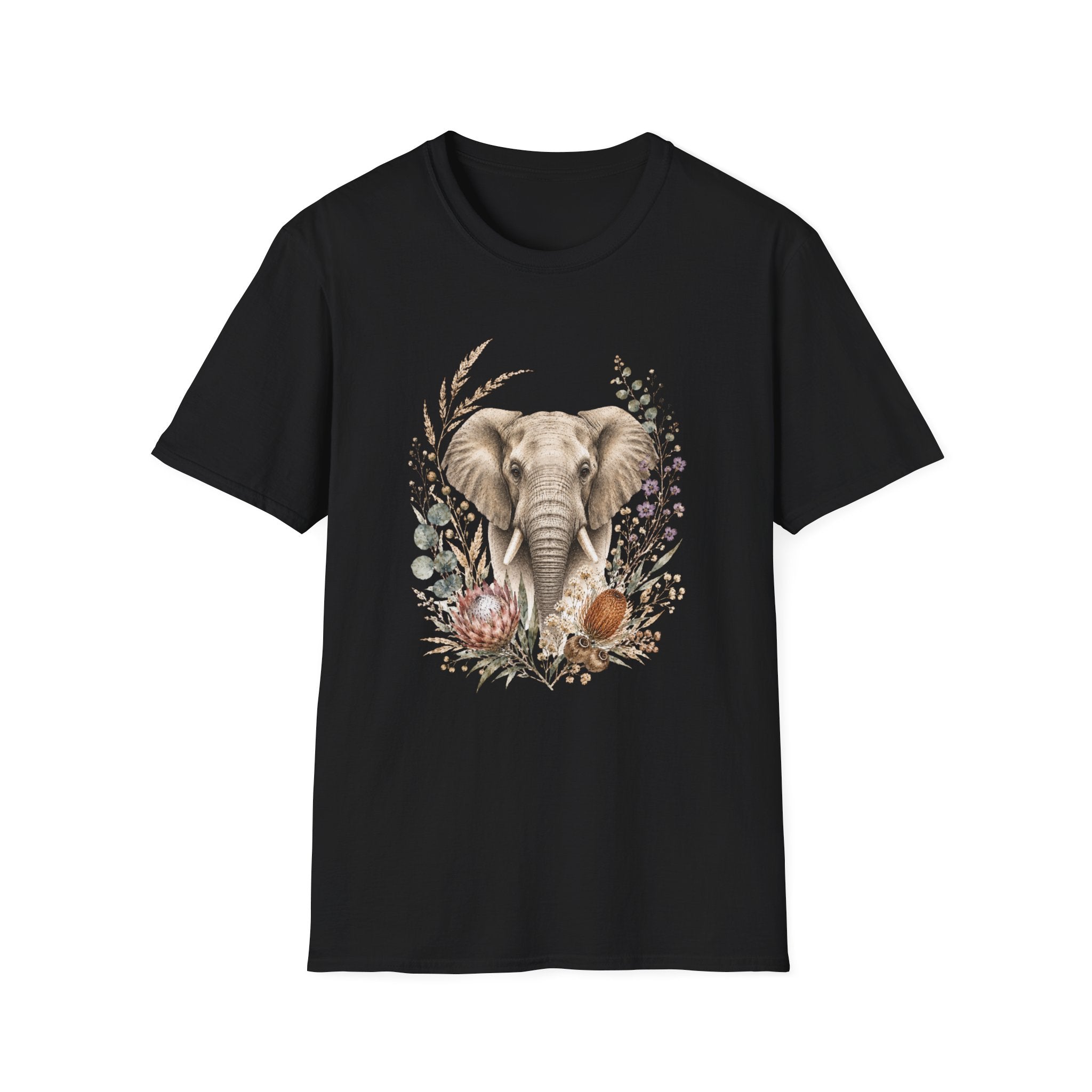 Elephant Floral T-Shirt