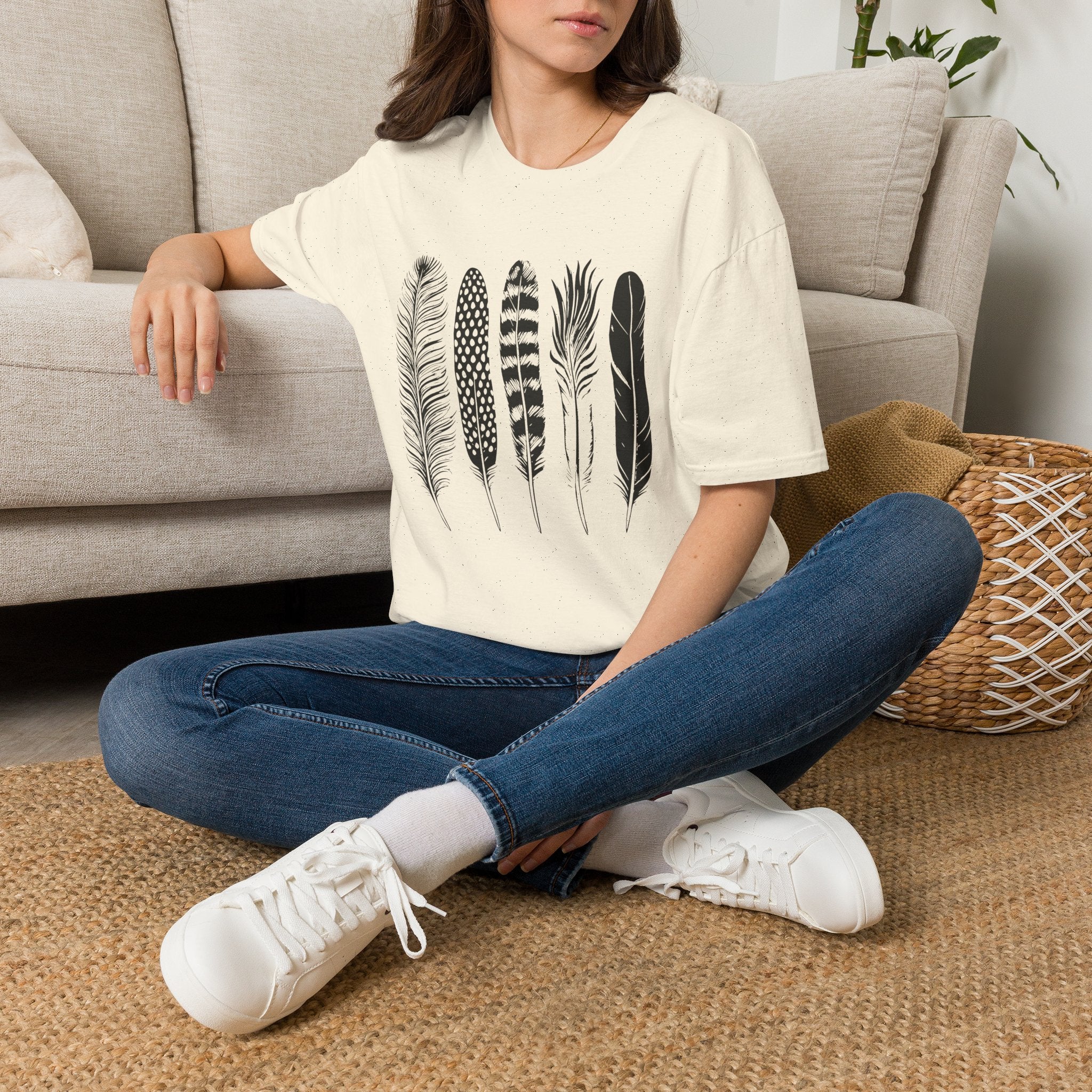 Feather Art T-Shirt