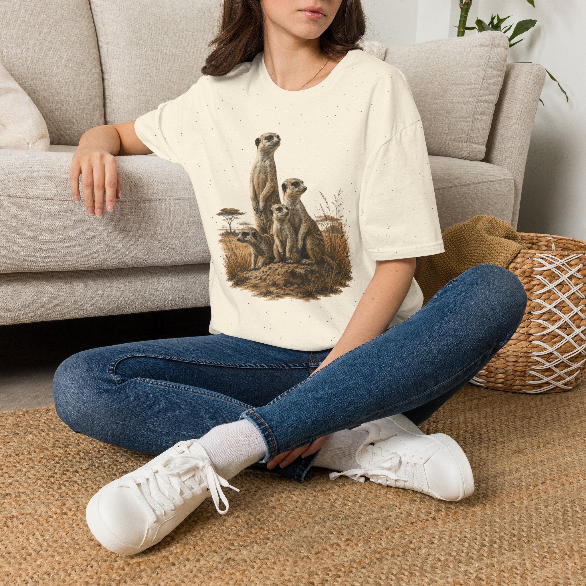 Savanna Meerkat T-Shirt