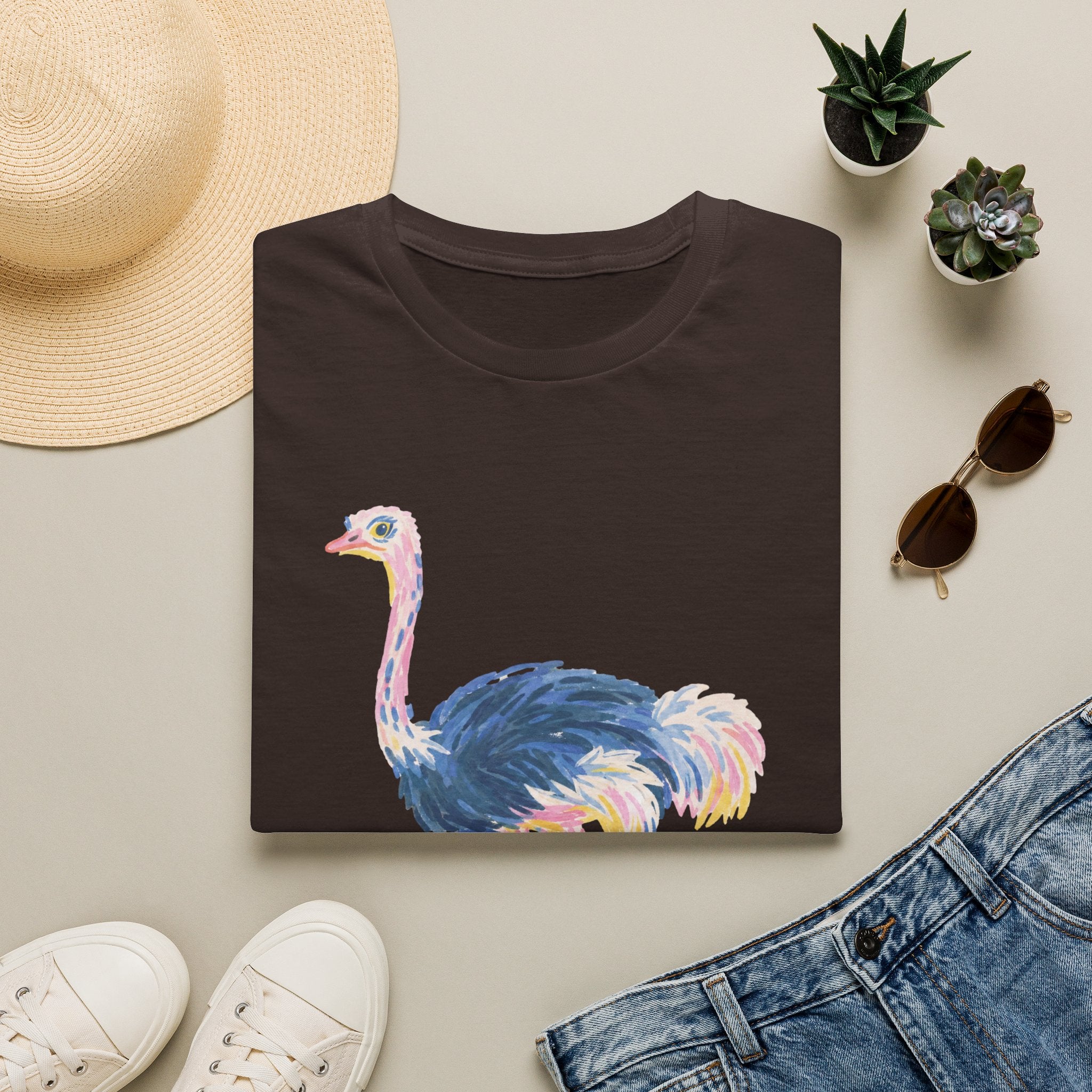 Ostrich Pastel