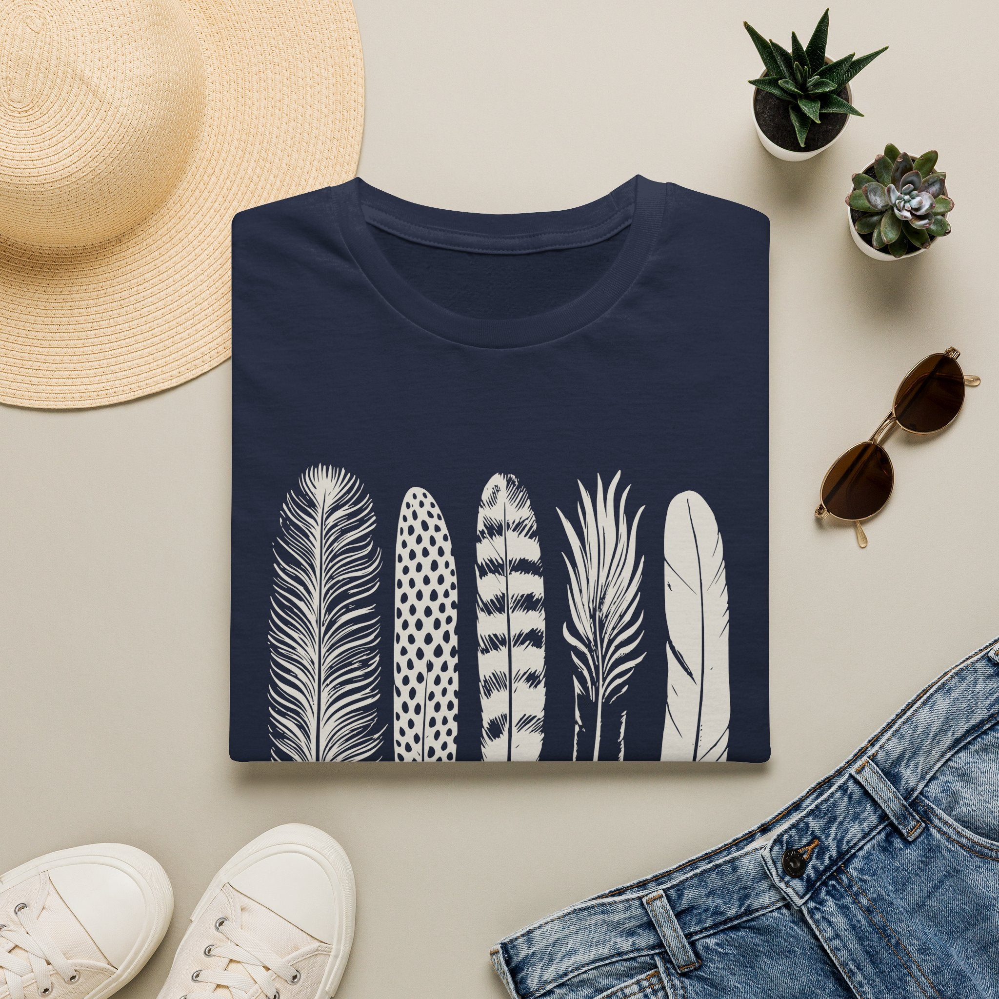 Feather Art T-Shirt