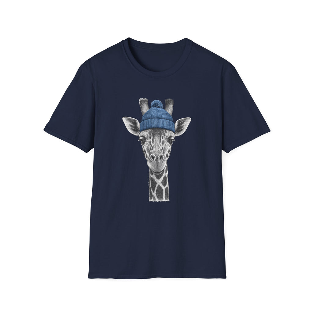 Giraffe Beanie T-Shirt