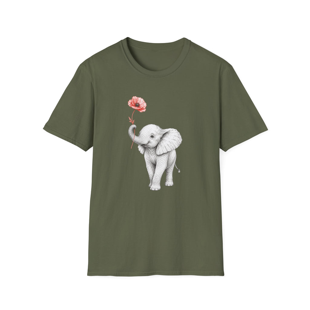 Elephant Poppy T-Shirt