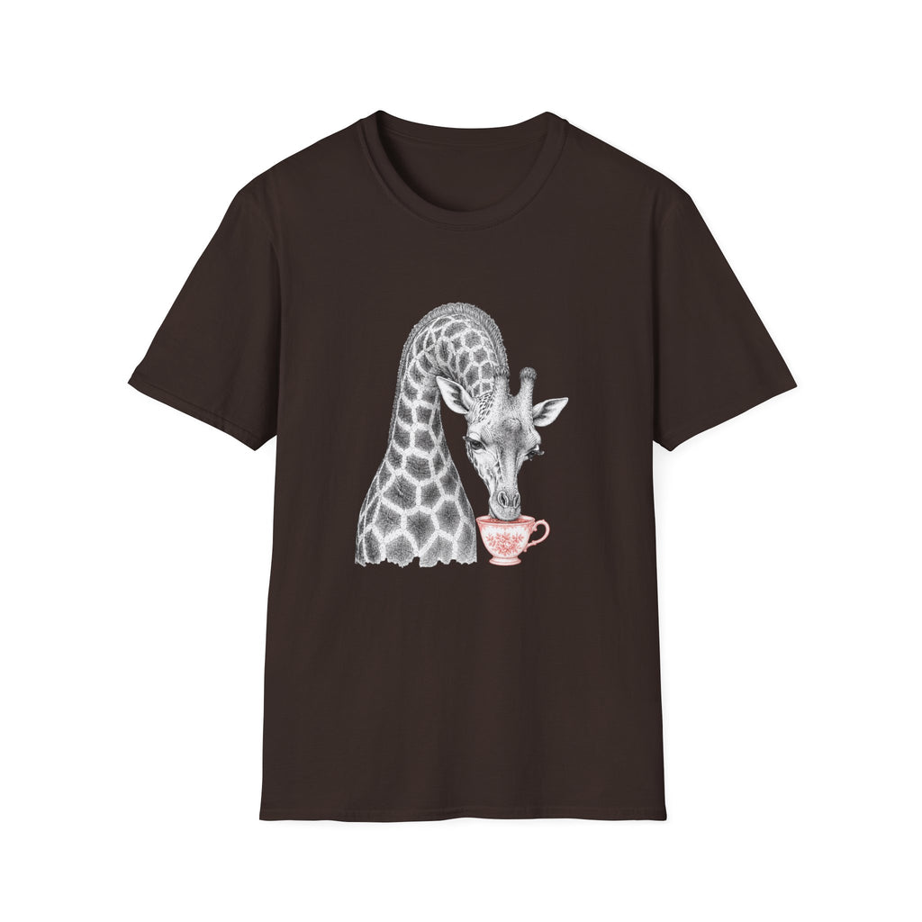 Giraffe Tea Time T-Shirt