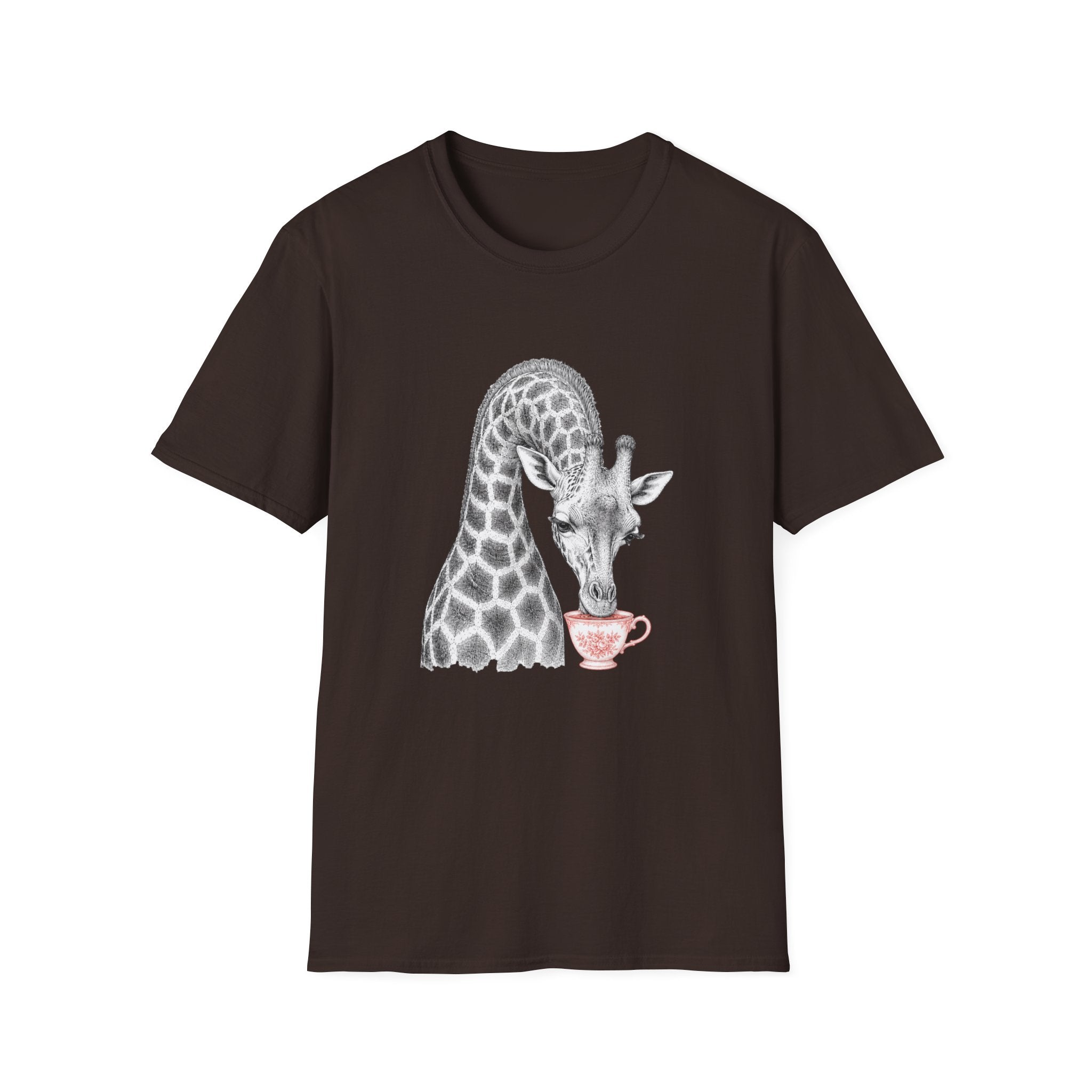 Giraffe Tea Time T-Shirt