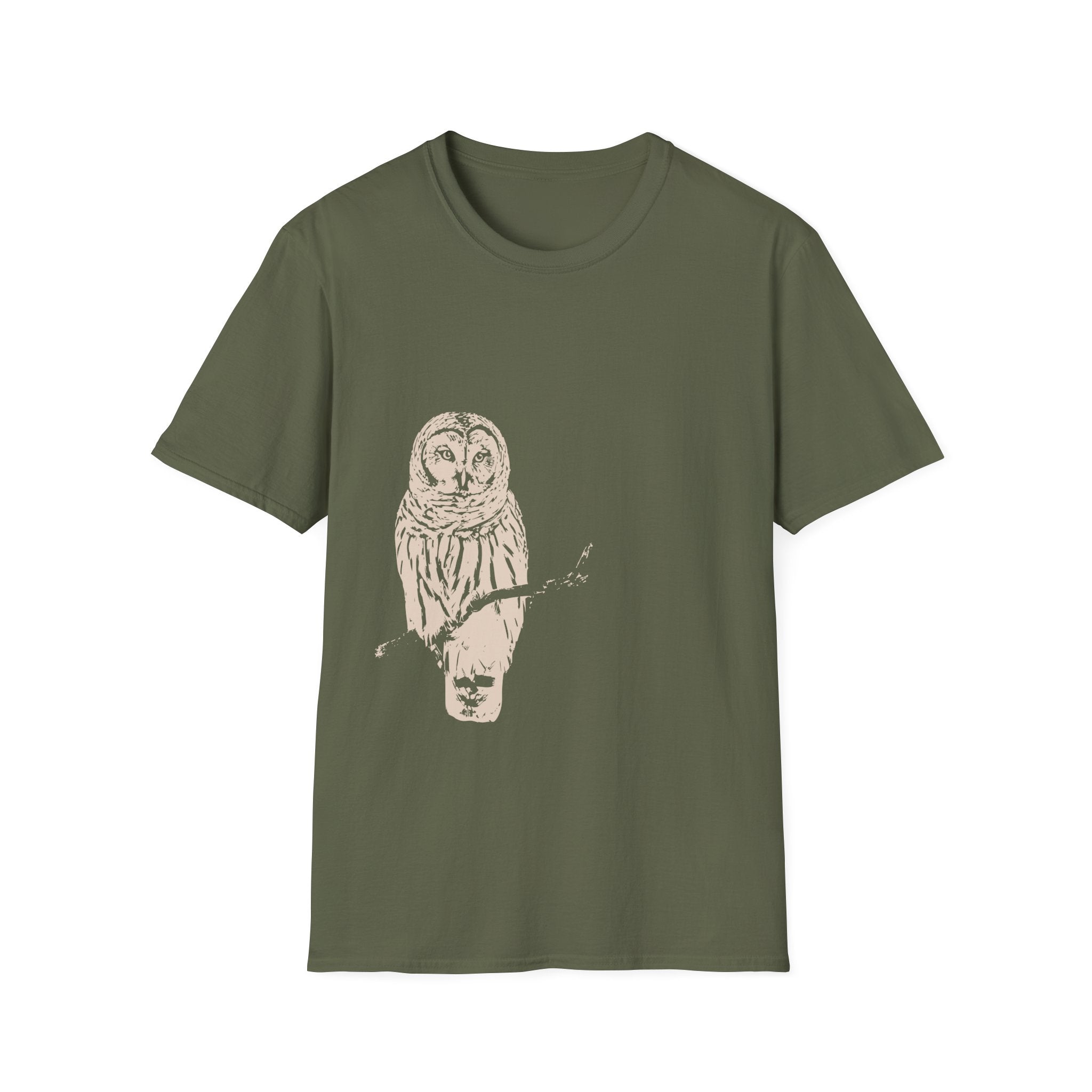Perched Owl