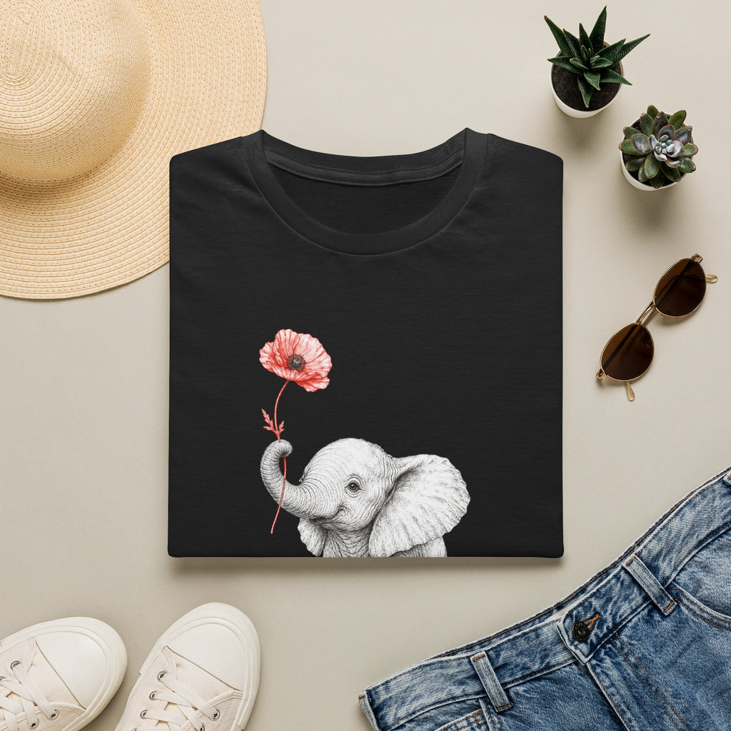 Elephant Poppy T-Shirt