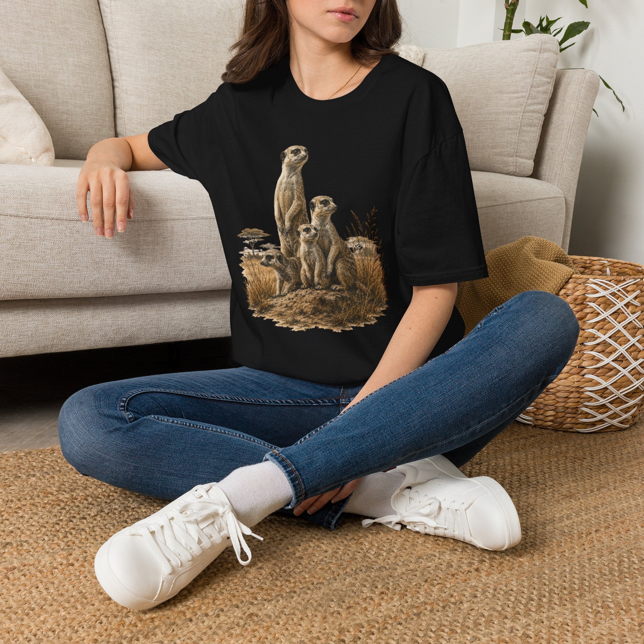 Savanna Meerkat T-Shirt
