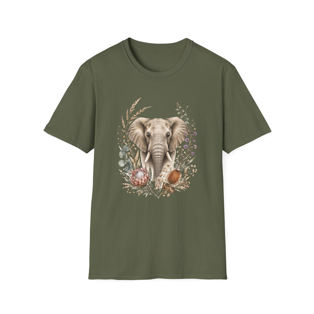 Elephant Floral T-Shirt