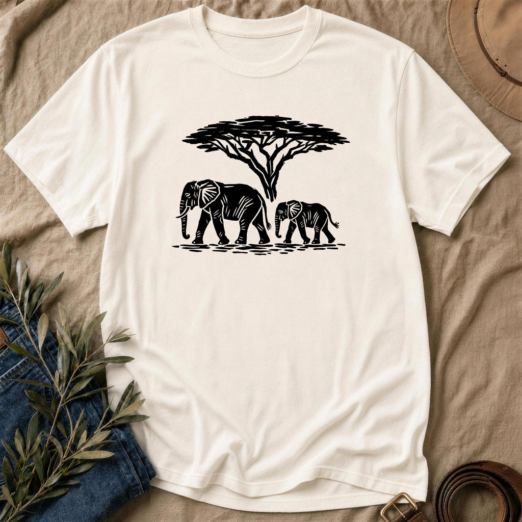 Acacia Elephants - Natural