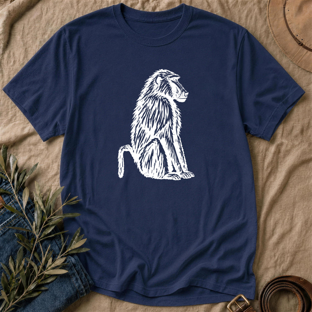 Baboon Relief - Navy