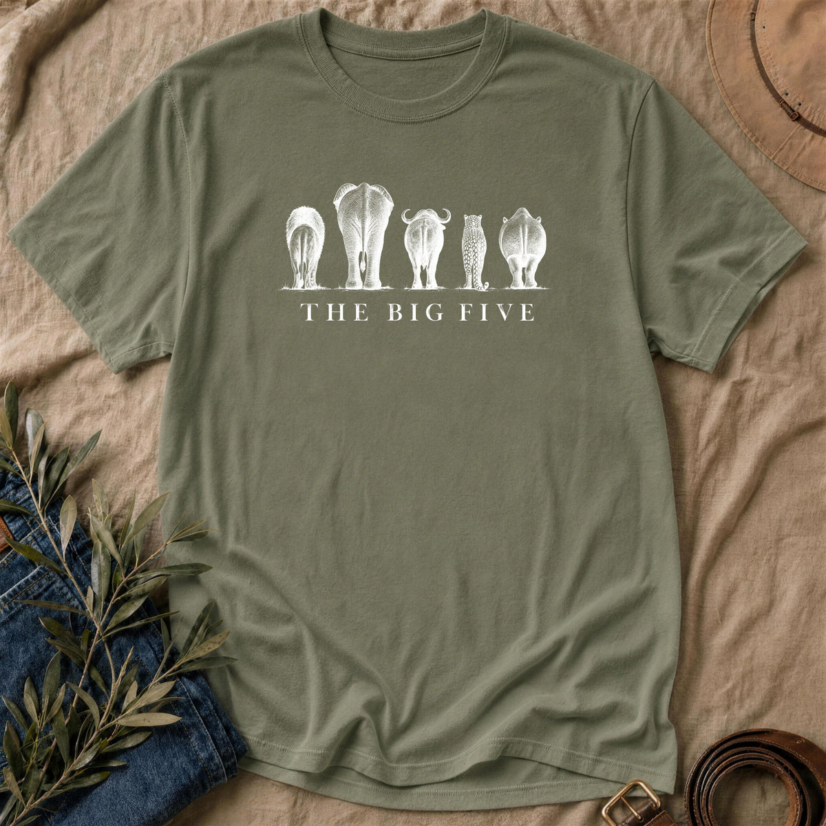 Back Five - Military Green