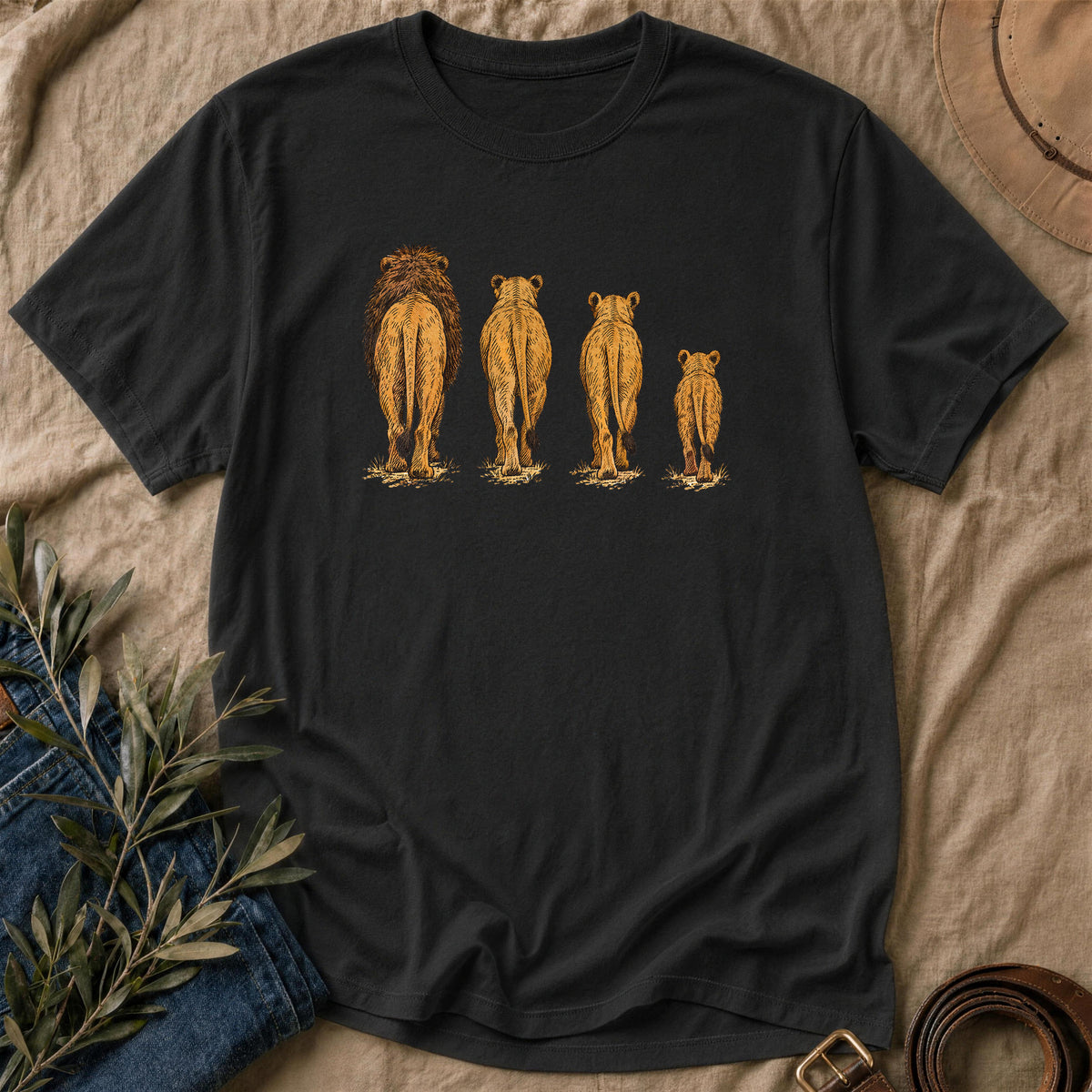 Back Of The Pride - Black