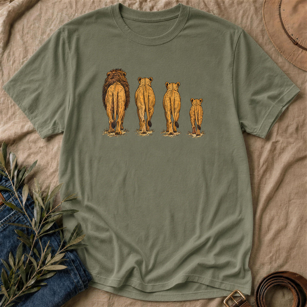 Back Of The Pride - Military Green