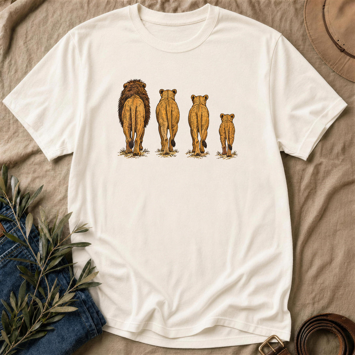Back Of The Pride - Natural