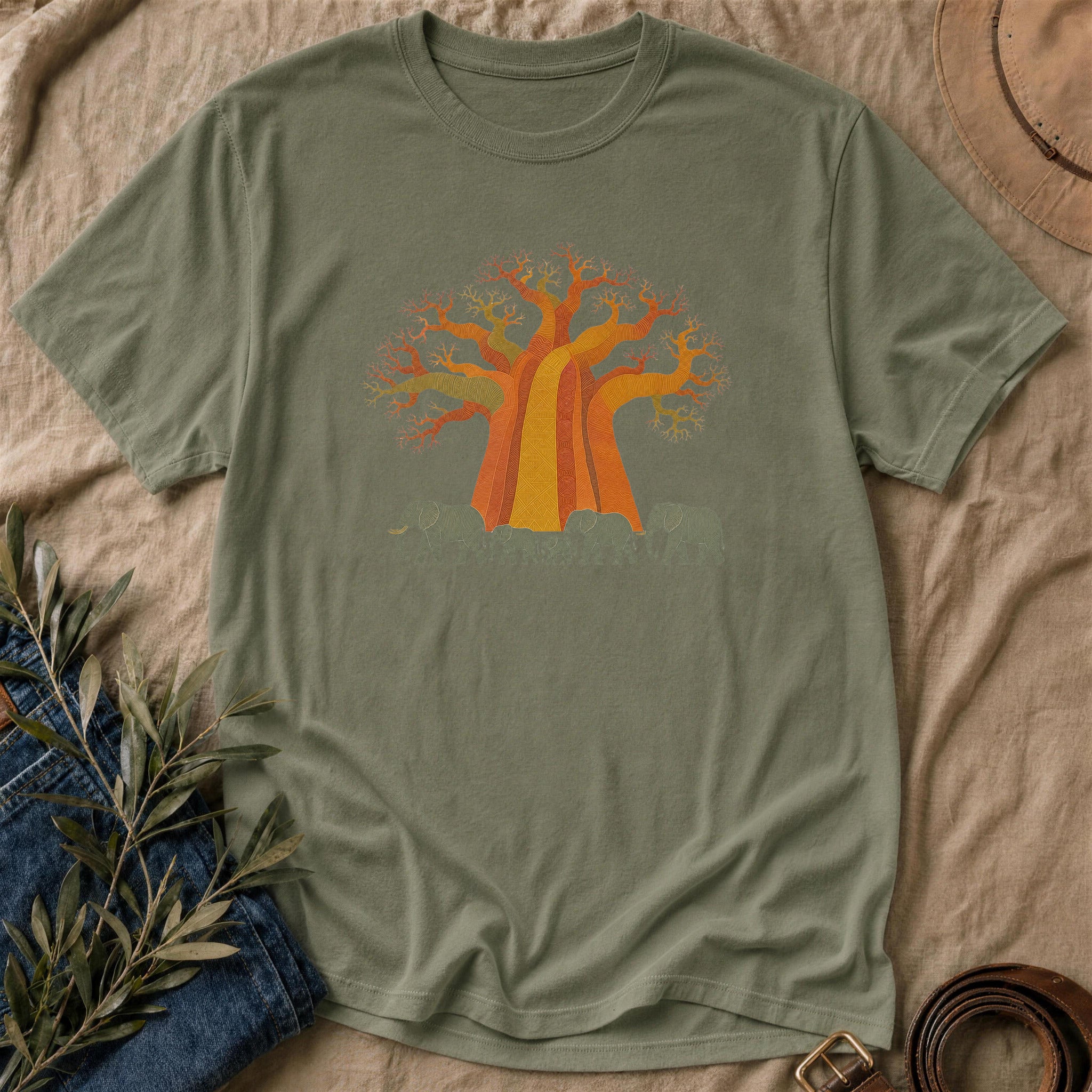 Baobab Herd - Military Green