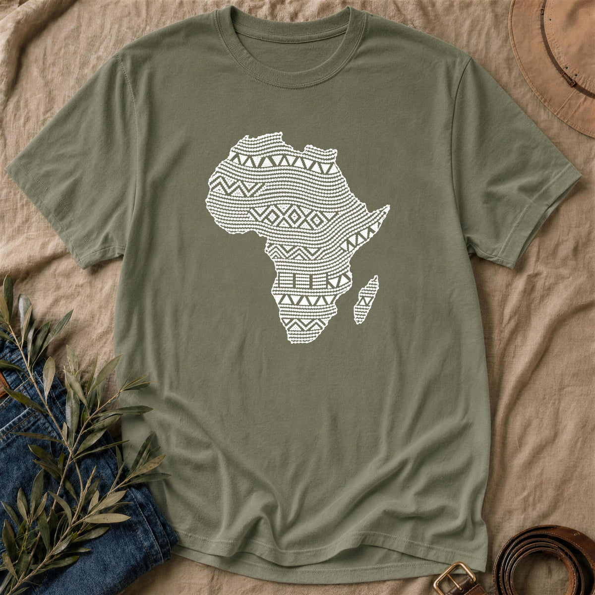 Beaded - Military Green