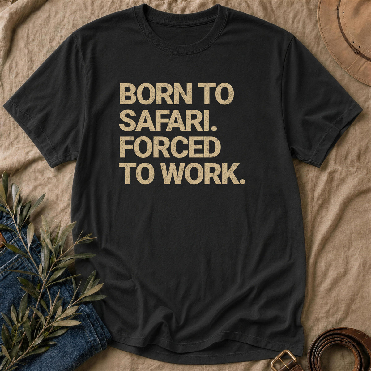 Born To Safari - Black