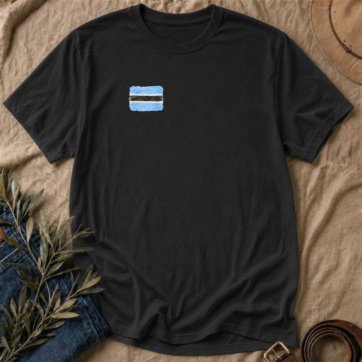 Botswana Colors - Black
