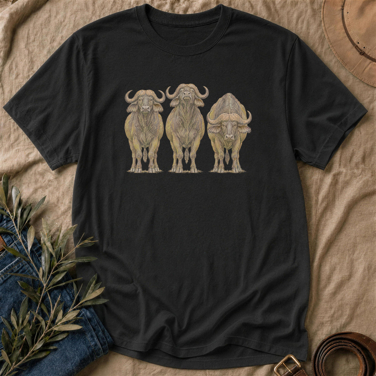 Buffalo Art - Black
