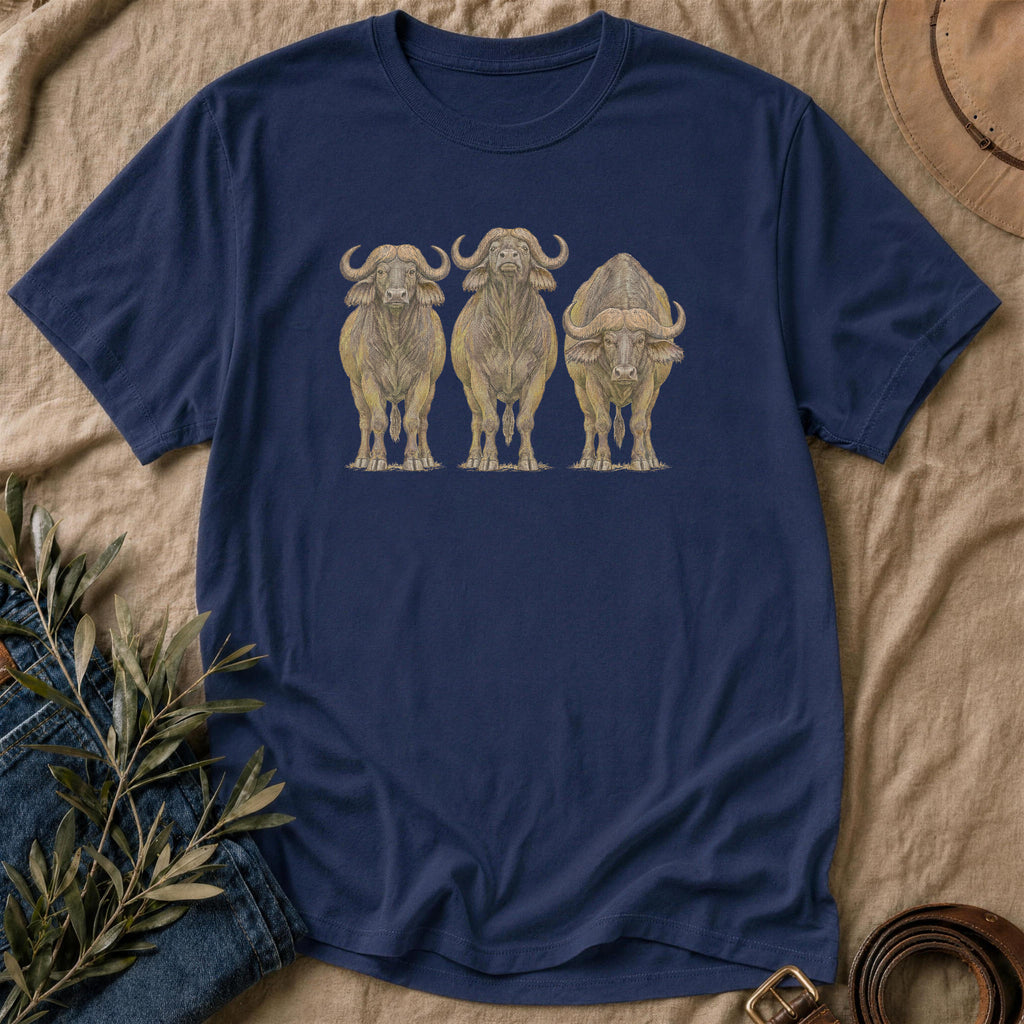 Buffalo Art - Navy