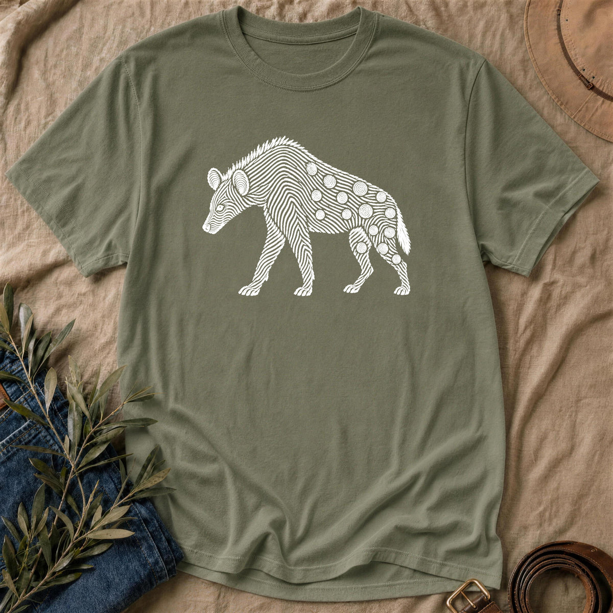 Clan Print - Military Green
