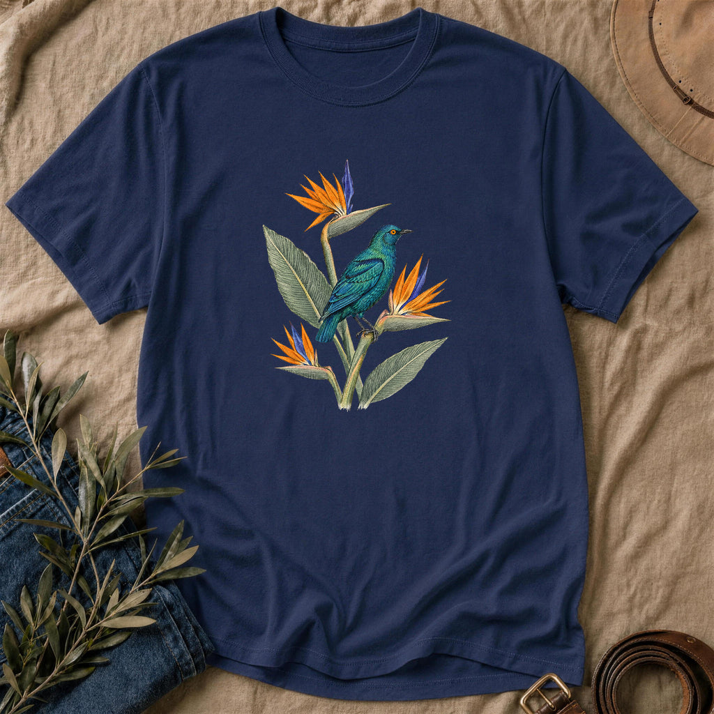 Crane Flower - Navy